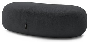 Ciemnoszary podnóżek z materiału bouclé Saint-Germain – Bobochic Paris