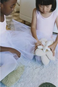 Jasnoszary bawełniany dziecięcy dywan do zabawy 130x170 cm Swan Lake – Lorena Canals