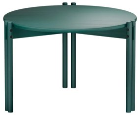Zielony okrągły stolik z litego drewna sosnowego ø 60 cm Sticks – Karup Design
