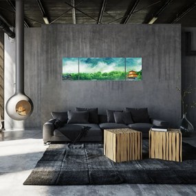 Obraz - Wymarzony krajobraz (170x50 cm)