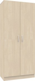 Szafa aktowa dwudrzwiowa na klucz Simple, 80x40x185 cm, index 80-5P-2F5