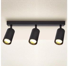 Brilagi - LED ściemnialna oprawa punktowa SELE 3xGU10/6,5W/230V czarna
