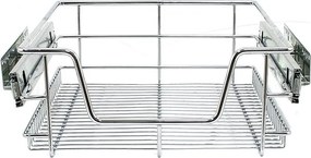 2 x wysuwane kosze do przechowywania KuKoo Kitchen – szafka o szerokości 400 mm