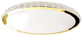 LED Ściemnialny plafon LAYLA LED/50W/230V 3000/4000/6000K złoty + pilot