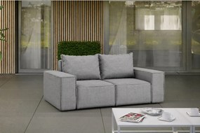 Sofa ogrodowa Garden, 2-osobowa, szary (23)