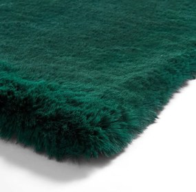 Zielony dywan Think Rugs Super Teddy, 60x120 cm