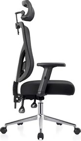 Fotel z siatki do stanowiska pracy Ramos, zgodny z normą BHP