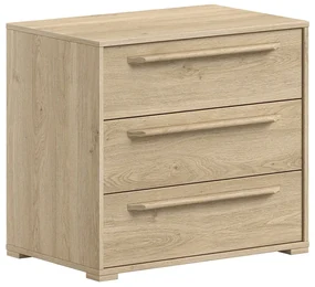 Komoda dziecięca w naturalnym kolorze 68x62x43 cm Sam – Vipack