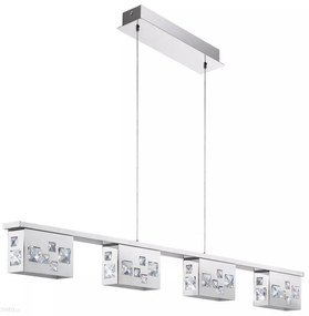 Eglo 94293 - LED lampa wisząca na lince TRESANA 4xLED/5,8W/230V