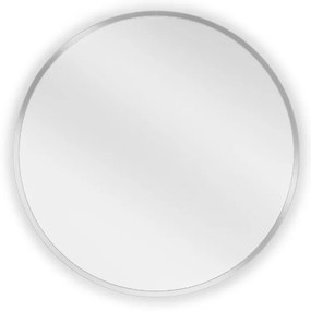 Mexen Loft lustro łazienkowe okragłe 40 cm, rama inox - 9850-040-040-000-10