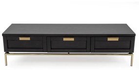 Czarna komoda Woodman Pimlico Lowboard