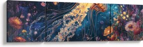 Obraz - Magiczna meduza (170x50 cm)