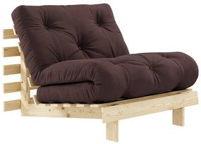 Fotel rozkładany Karup Design Roots Raw/Brown