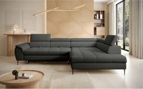 Narożnik EMPOLI L Prawostronny z funkcją spania Prawostronny w ktaninie ARAGON 97 WERSAL