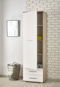 Regał zamykany LIMA REG-1 dąb sonoma HALMAR
