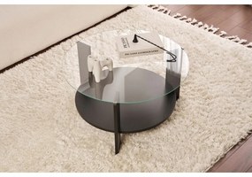 Stolik konferencyjny Clara Wood Black
