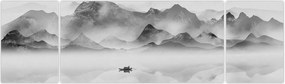 Obraz - Japońskie jezioro (170x50 cm)