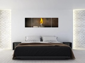 Obraz zapalniczki (170x50 cm)