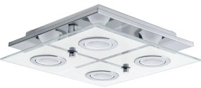 Eglo 75378 - LED RGB 4xGU10/4W/230V CABO-C plafon z pilotem