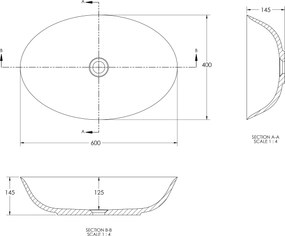 Umywalka nablatowa NT8531