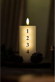Świeczka LED na baterie (wysokość 15 cm) Sille Advent – Sirius