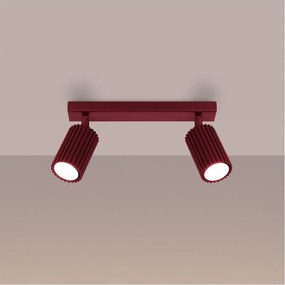 Brilagi - oprawa punktowa LED CRESTO 2xGU10/10W/230V burgundowa
