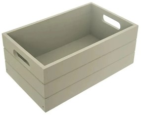 Orion Skrzynka drewniana, zielony, 36 x 26 x 15 cm, L