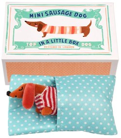 Zabawka pluszowa Mini Sausage Dog in a Little Box – Rex London