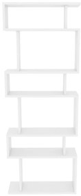 Biały regał 60x160 cm Bates – Kalune Design