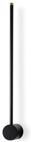 Czarny kinkiet LED ø 7 cm Sword – Opviq lights