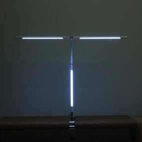 Lampa LED na biurko NOX z efektami RGBW, zacisk, pilot zdalnego sterowania