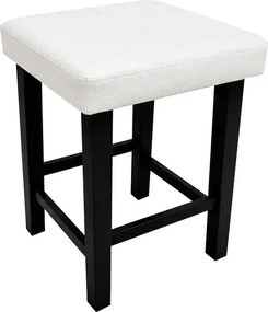 Taboret Klasyk 45cm Stołek Loft Eko-skóra D10