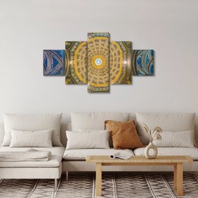 Obraz sufitu kościoła w Sienie (125x70 cm)