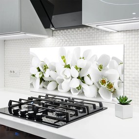 Szkło Dekoracyjne do Kuchni Romantyczny Akcent Kwiatowy