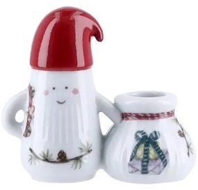 Ceramiczny świecznik ze świątecznym motywem Hammershøi Christmas Father Elf – Kähler Design