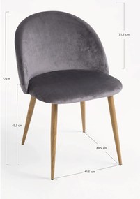 Silla Vint Terciopelo