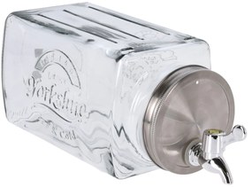 Szklany słój na wodę, z kranikiem, 3000 ml