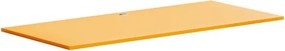 Samodzielny blat BLOCK, 1800 x 800 x 25 mm, pomarańczowy