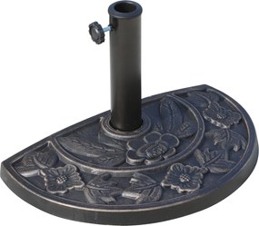 Outsunny Stojak do Parasola 50x31x33cm Podstawa Parasolowa Brązowa | Aosom PL