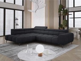 Narożnik PLAZA L Lewostronny z elektryczną regulacją siedziska w tkaninie APHRODITE 23 WERSAL