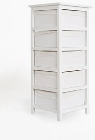 Szeroka komoda Kirota z 5 szufladami