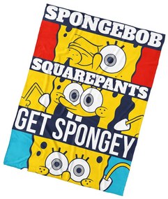 Carbotex Kocyk dziecięcy Sponge Bob Squarepants,130 x 170 cm