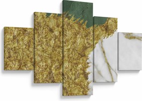 Obraz - Zielony marmur N⁰2 (125x70 cm)
