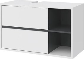 Szafka na wannę biały 100x45.5x60 viola