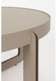 Beżowy okrągły stolik ø 68 cm Centre – Zuiver