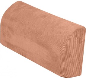 Slimcord sztruksowa sofa dziecięca, ceglana - meowbaby®