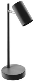 Czarna lampa stołowa z metalowym kloszem (wysokość 35 cm) Veneto – GTV