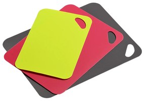 Deski do krojenia plastikowe, zestaw 3 różnych wielkości