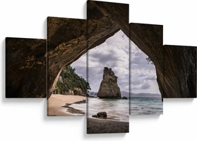 Obraz z jaskini, Nowa Zelandia (125x70 cm)
