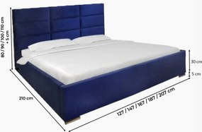 Łóżko sypialniane FOX3 SLIM - 120x200